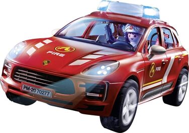 Пожежна бригада Porsche Macan S зі світловими та звуковими ефектами, від 4 років, 70277