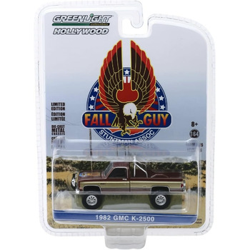 Пікап The Fall Guy 1/64 Square Greenlight 44860 F, 1982 GMC K-2500