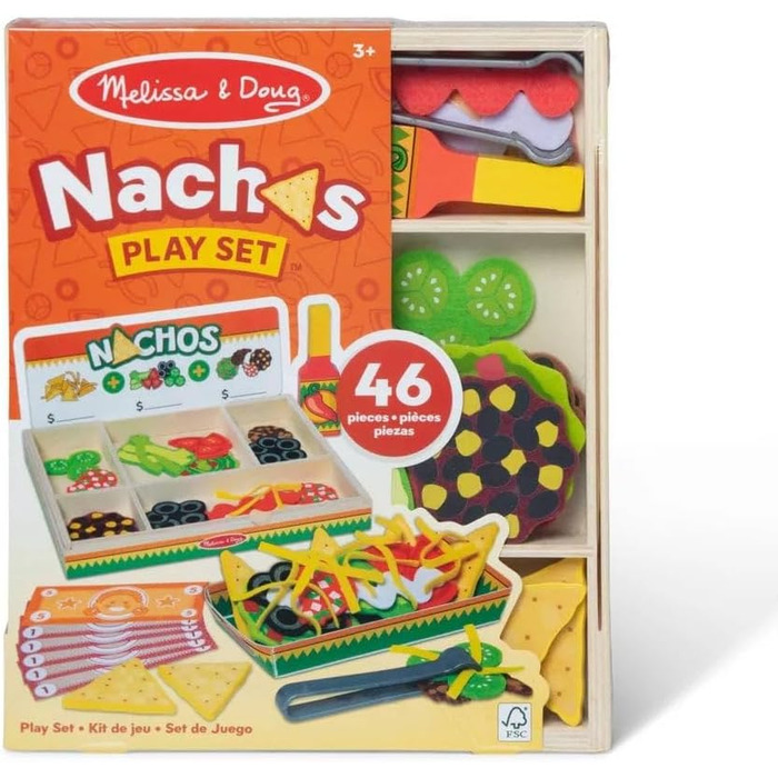 Дерев'яний ігровий набір для дітей Melissa & Doug Nachos