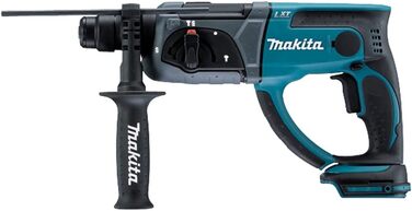 Літій-іонний та перфоратор Makita, тільки корпус, DHR202Z синій, сріблястий одномісний