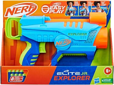 Легко заряджається та стріляє, 8 дротиків Nerf Elite, вік від 6 років і старше