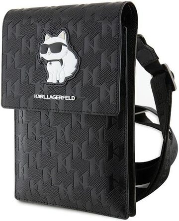 Сумка KLWBSAKHPCK Black Saffiano Monogram Choupette