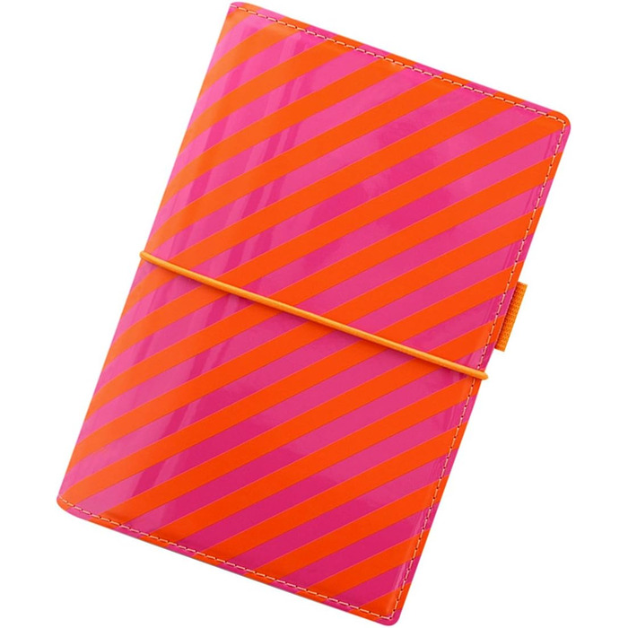 Планувальник Filofax 22575, особистий патент на доміно, помаранчеві/рожеві смуги