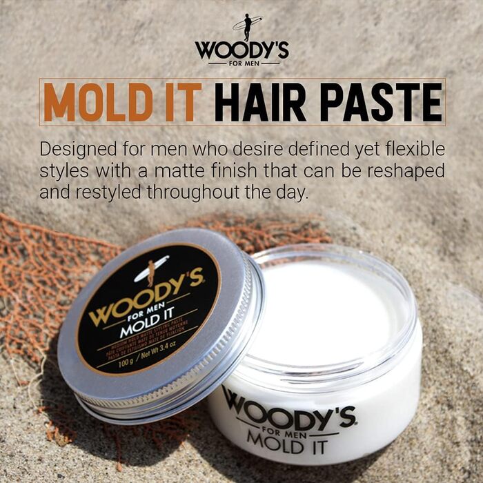 Паста для волосся Woodys Mold It 100 г