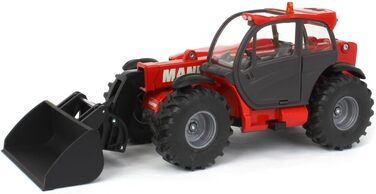 Телескопічний навантажувач Manitou, 132, метал/пластик, червоний, рухома стріла навантажувача, 3067