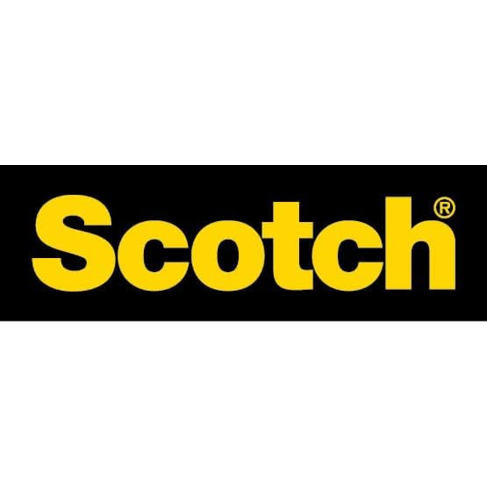 Пакувальна стрічка Scotch із надійним закриттям, коричнева, 50 мм x 66 м, 3 рулони/упаковка