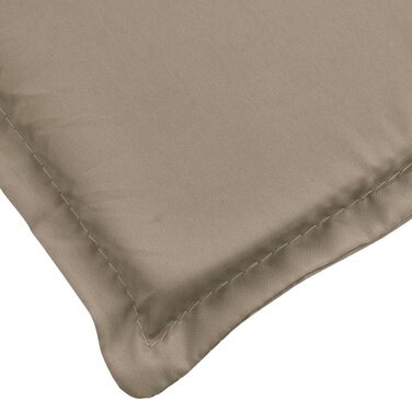 Подушка для шезлонгу Taupe 200x50x3 см Тканина