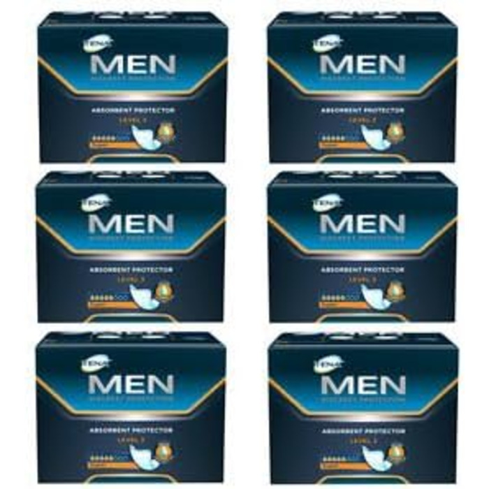 Вкладиші TENA For Men Level 1 - 4 упаковки / 4 x 24 96 шт. (20 шт. (6 упаковок))