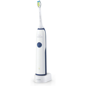 Електрична зубна щітка Philips Sonicare CleanCare HX3212/24 Ультразвукова зубна щітка для дорослих Синій, Білий