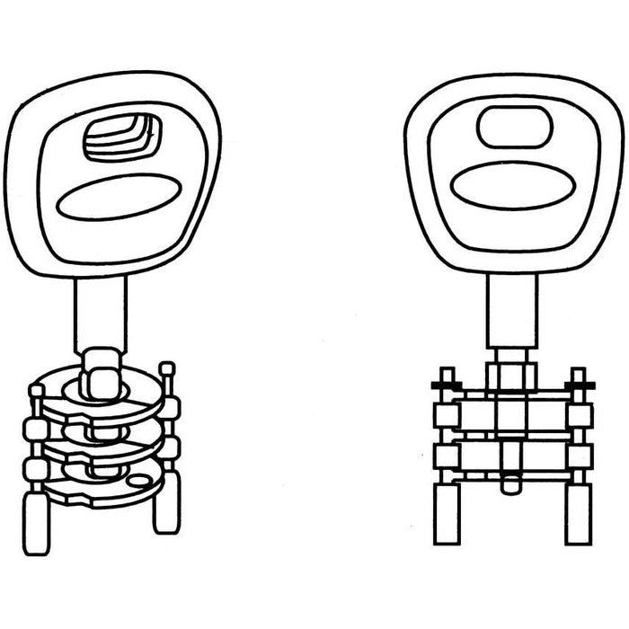 Блокування керма 'Rotarlock'