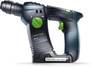 Акумуляторний перфоратор Festool BHC 18-Basic (з додатковою ручкою, обмежувачем глибини), в кейсі