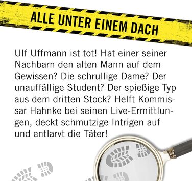 Приховані ігри Tatort - Alle unter einem Dach - німецька - реалістична кримінальна гра, захоплююча детективна гра, гра в квест-кімнату