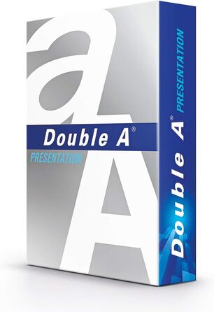 Презентація для принтера/копіювального паперу Double A A4, 100 г/м, 500 аркушів, білий