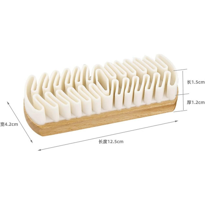 Щітки для взуття, біла шкіряна щітка для чищення сумок для черевиків, чистка, крепова щітка для взуття