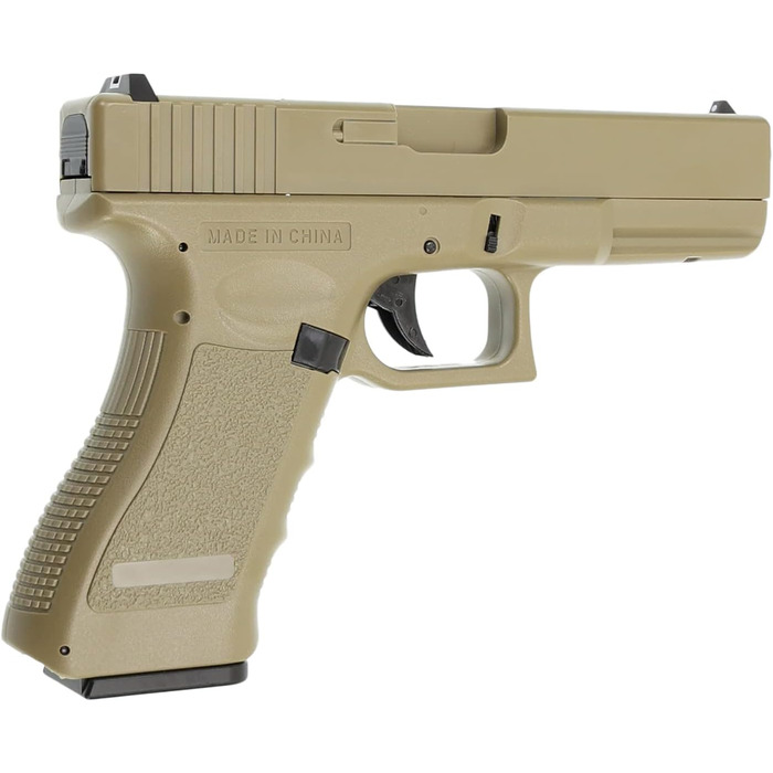 Дж кал. 6мм в комплекті з патчем OpTacs, 18 Softair Airsoft Pistol CM030 AEP TAN 0,5