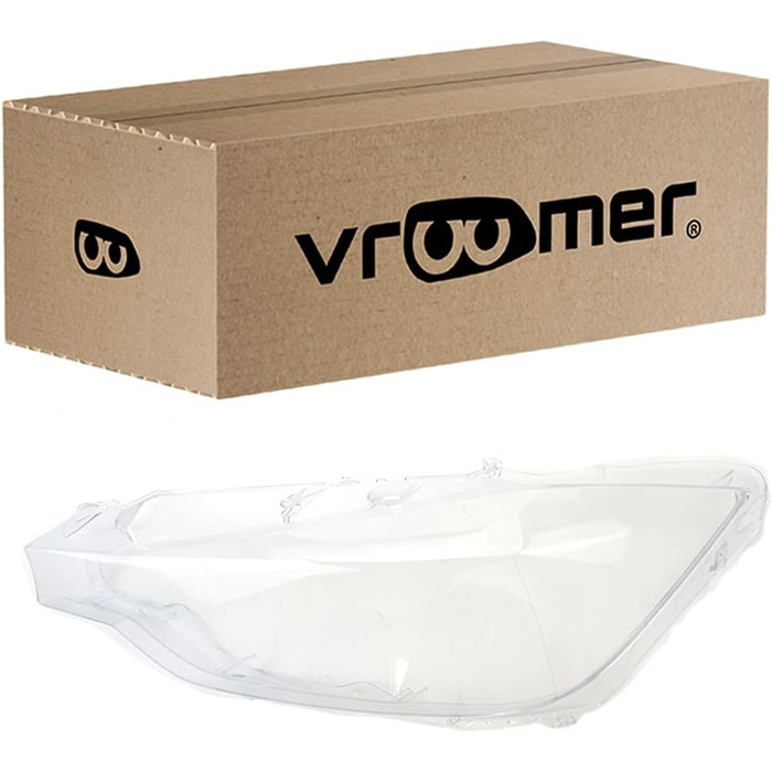 Лінзи для фар VROOMER для F30 F31 2011-2015 Кришка фар Передня фара Дифузор з боку водія (ліворуч)