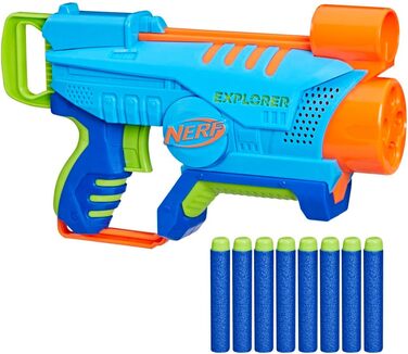 Легко заряджається та стріляє, 8 дротиків Nerf Elite, вік від 6 років і старше