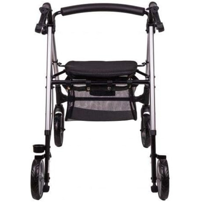 Срібло, 6400 г Чорний/Срібло, 51112 Ultralight Rollator