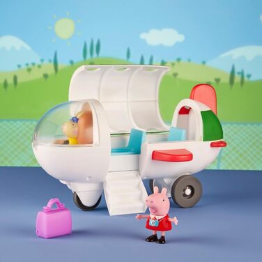 Іграшка для дошкільнят Пригоди свинки Пеппи Літак Пеппи Air Peppa колеса на колесах, 1 фігурка, 1 аксесуар вік від 3 років і старше