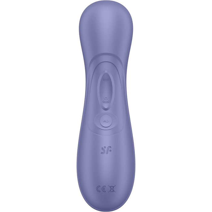 Вібратор Satisfyer Pro 2 покоління 3 з додатком Connect Технологія рідкого повітря Тиха сильна стимуляція клітора Вібратор хвилі тиску з вібраціями Секс-іграшка подарунок для жінок Фалоімітатор (бузковий)