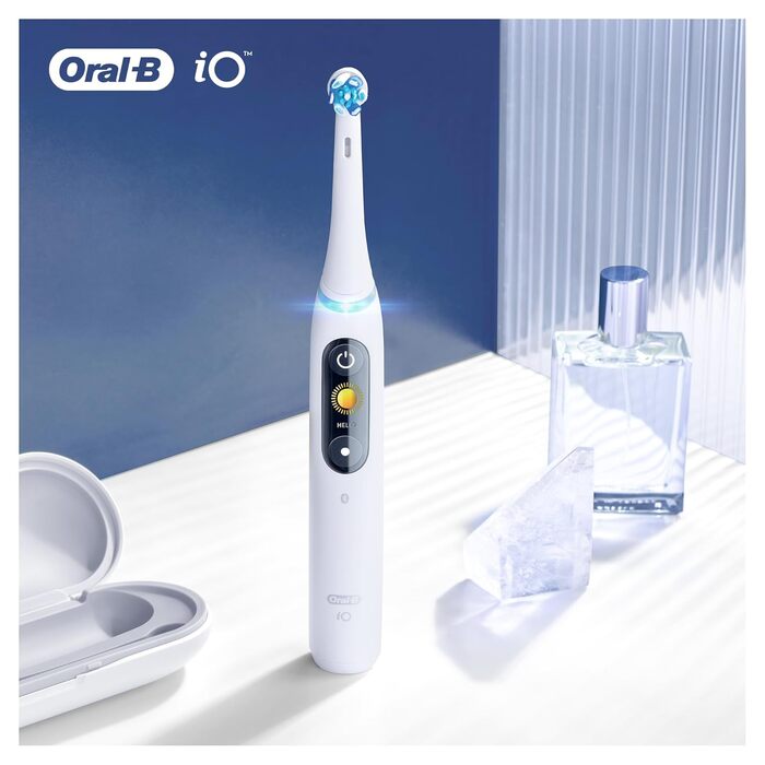 Щітки для чищення Oral-B iO Ultimate для електричної зубної щітки, 4 шт. и, Ultimate Tooth Cleaning з технологією iO, Насадка для зубних щіток Oral-B ука (1 упаковка)