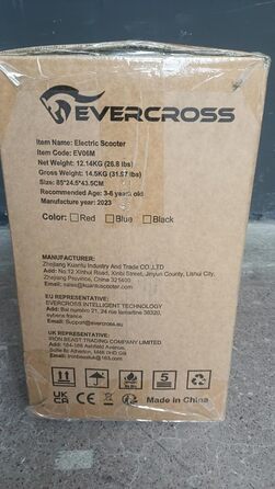 Дитячий електричний велосипед EVERCROSS EV06M 24V 100W з надувними шинами