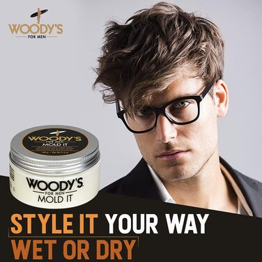 Паста для волосся Woodys Mold It 100 г