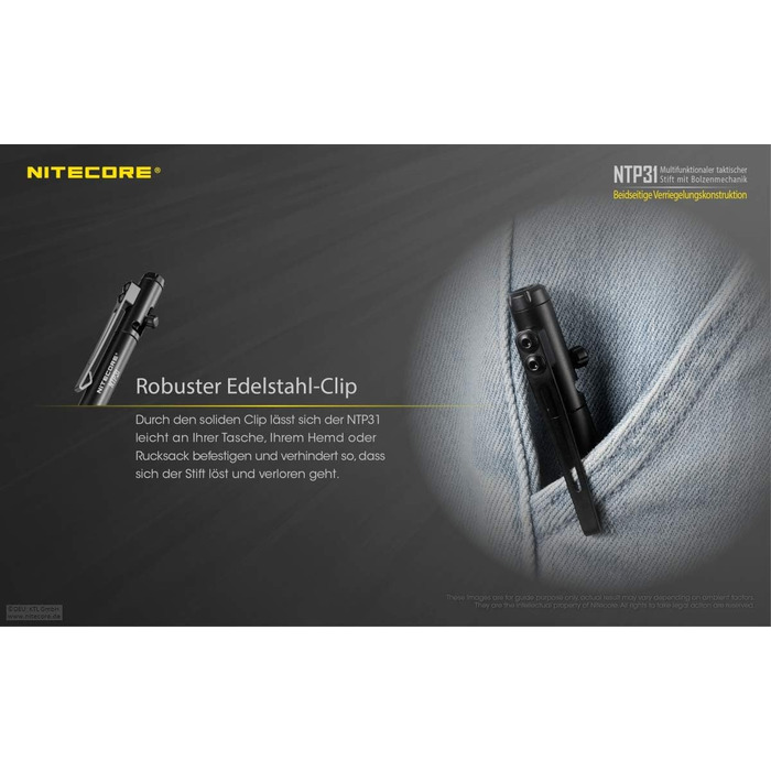 Тактична ручка Nitecore NTP31