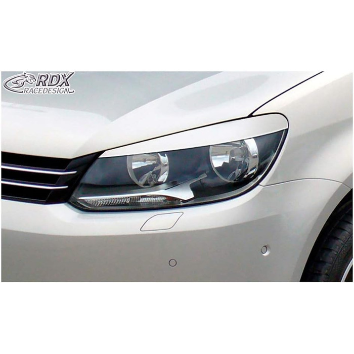 Чохли на фари Volkswagen Touran 1T1 Facelift 2011-2014 & Caddy 2010-2015 (ABS)