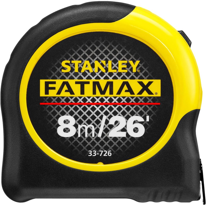 Вимірювальна стрічка FatMax Tape 8m/26ft 0-33-726 - STA033726