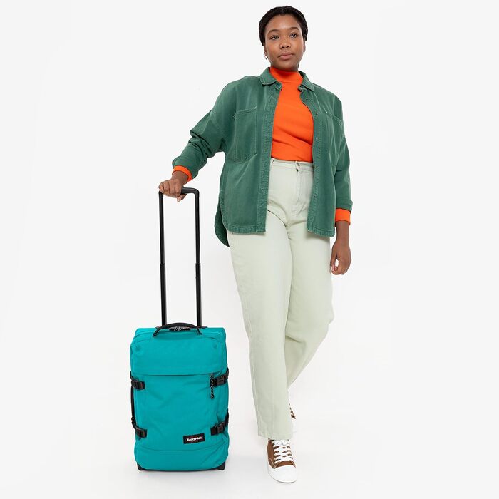 Валіза Eastpak TRANVERZ S, 51 см, 42 л, Arctic Aqua (синій) Acqua Artica