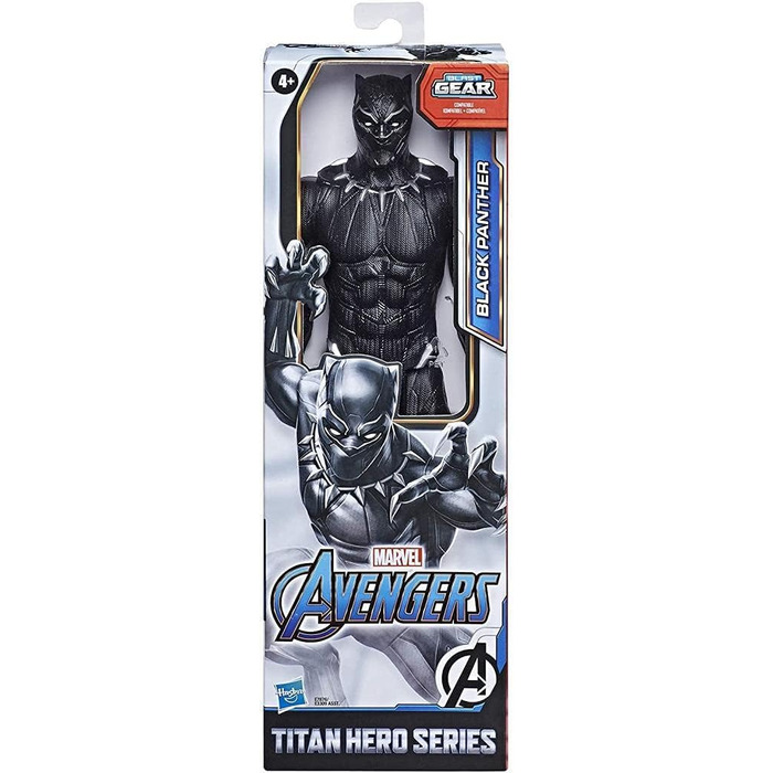 Чорна пантера, 30 см фігурка з портом Titan Hero Power FX, 7876ES0 Marvel Avengers Titan Hero Series