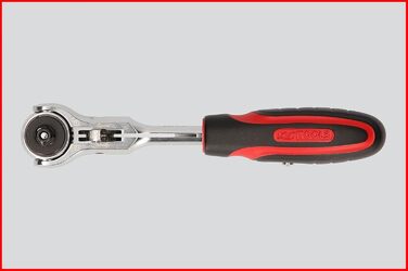 Тріскачка з поворотною головкою KS Tools 914.1405 1/4 MODIFIX mini T-образної форми з Т-подібною ручкою, 72 зуба