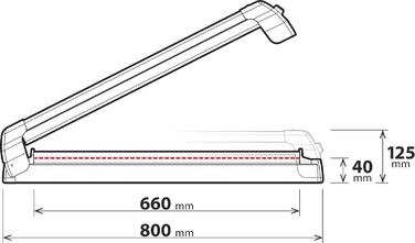 Кріплення для лиж Nordic King, 40011