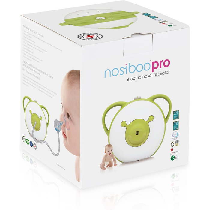 Назальний аспіратор Nosiboo Pro Baby (електричний) (зелений)