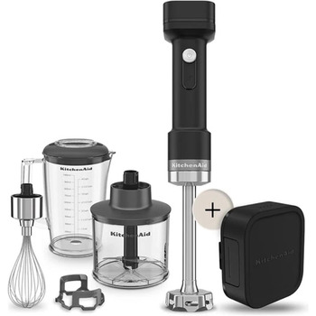 Портативний ручний блендер Kitchenaid Go I з батареєю i чорний