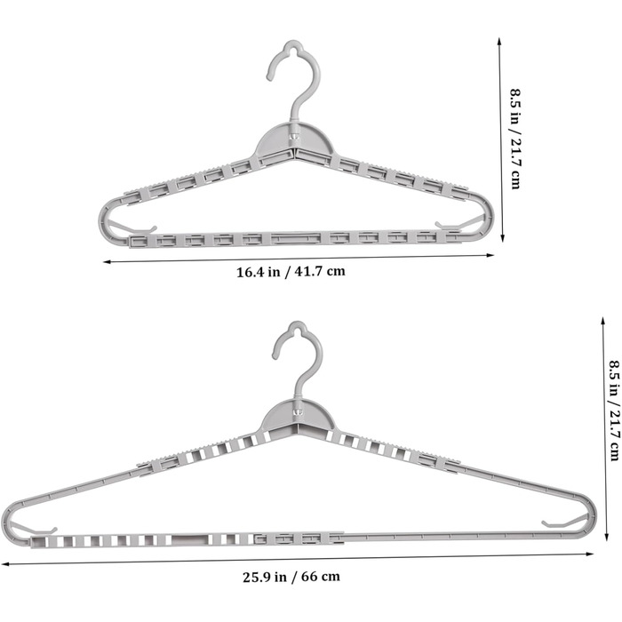 Багатофункціональні вішалки Розбірні вішалки для джинсів Надзвичайно широкі вішалки для одягу Вішалки для одягу Вішалки для одягу Розбірні вішалки, 4 шт.