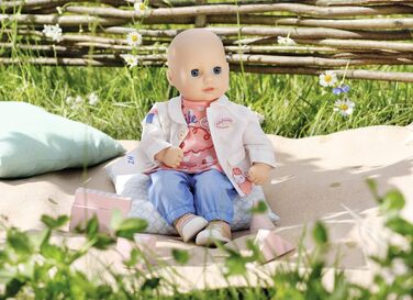 Ігровий костюм Baby Annabell Little з сорочкою, штанами, курткою та взуттям для ляльок 36 см, 704127 Zapf Creation Single