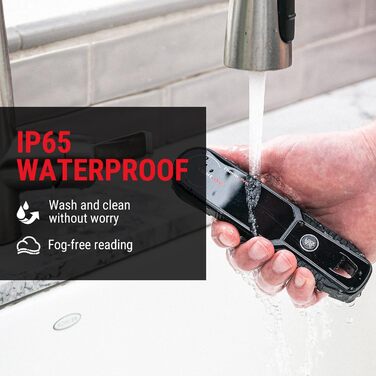 Кухонний термометр для м'яса ThermoPro Lightning IP65 1s, точний - 0.3C, водонепроникний, світлодіодний (Цельсій/Фаренгейт)