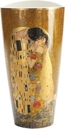 Поцілунок - порцелянова ваза 28 см Artis Orbis Gustav Klimt