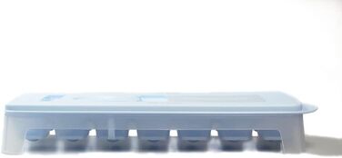 Контейнер для заморожування кубиків льоду Tupperware Sky Blue-White G29 Ice Cube Miracle 38474