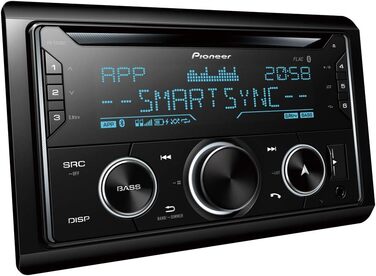 Автомобільна радіостанція Pioneer FH-S720DAB FH-S720BT CD 2DIN CD з Bluetooth гучний зв'язок, передній AUX і USB порт