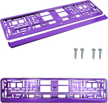 И фіолетового обрамлення номерного знака для номерних знаків, окантовка на рамці, 2 шт.