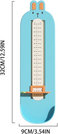 Датчик для ніг для дітей вдома, складний точний портативний датчик для розміру ніг, взуття, датчик для дітей, малюків і малюків
