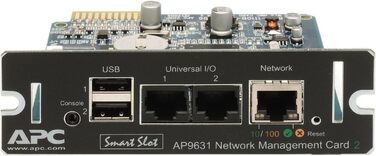 Плата мережевого керування APC UPS 2 - AP9630 - сумісна з моделями ДБЖ SmartSlot AP9631