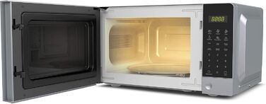 Мікрохвильова піч Beko Moc201103S, 20 л, цифрова, сріблястого кольору 45,2 x 32,5 x 26,2 см