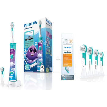 Електрична зубна щітка Philips Sonicare For Kids HX6322/04, зі звуковою технологією, для дітей, в т.ч. щітки від 4 років