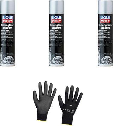 Захисні рукавички Iloda 3xOriginal Liqui Moly 400 мл Tire Gloss Foam 1609