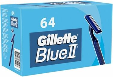 Коробка Gillette Blue II 2 Blade Technology 64 шт. и ( в упаковці)