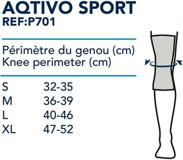 Aqutivo Sport Rodillera Elast Almohdi L, Aqutivo Sport Rodillera Elast Almohdi L